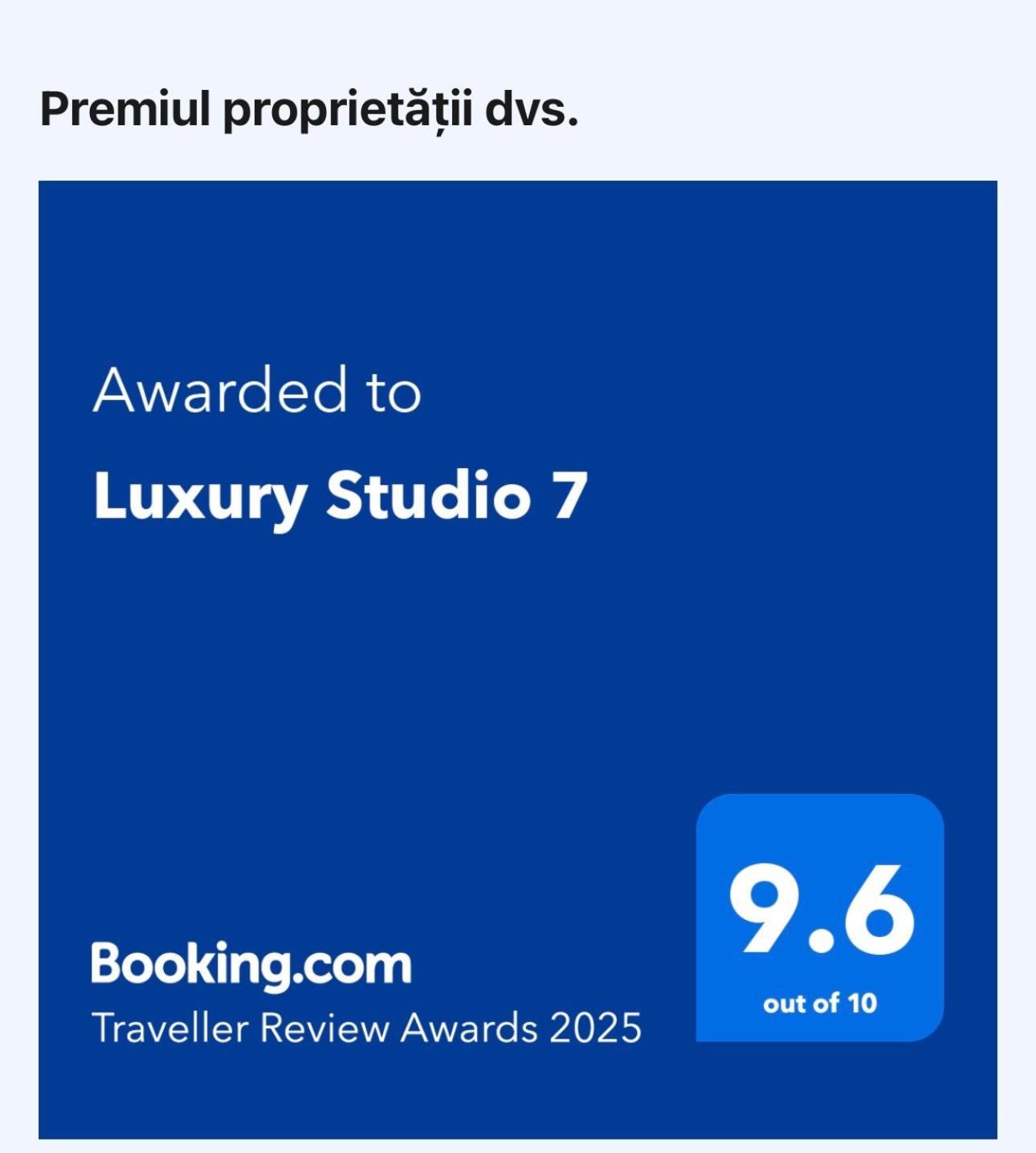 Luxury Studio 7 Roşu Esterno foto
